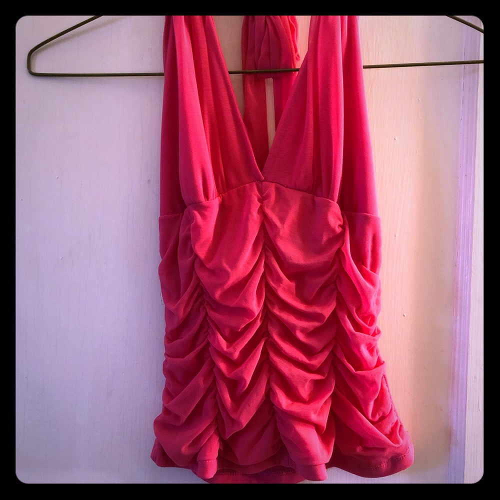 Hot Pink Halter Top